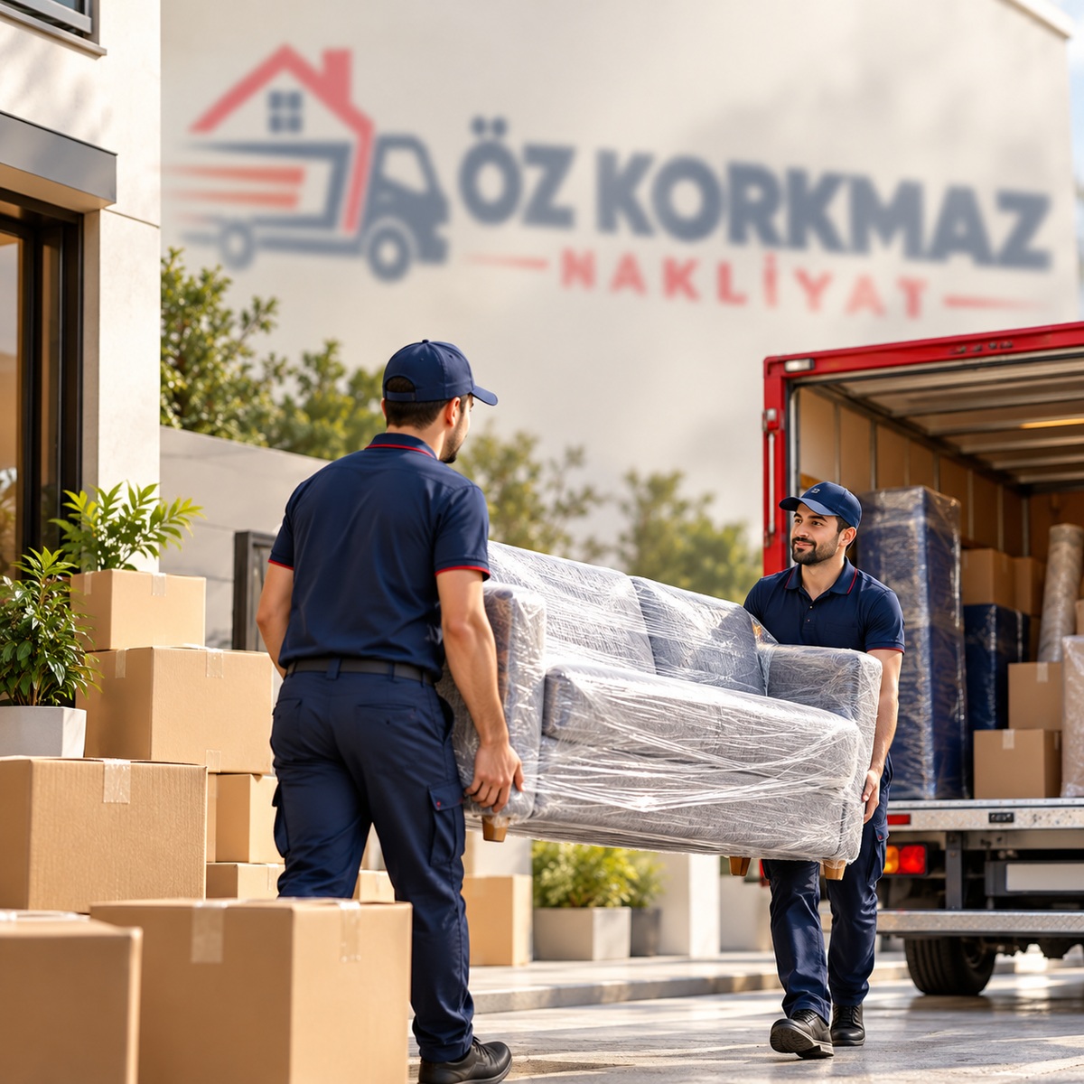 Mersin’de ev eşyalarının paketlenmesi ve nakliyat hazırlığı